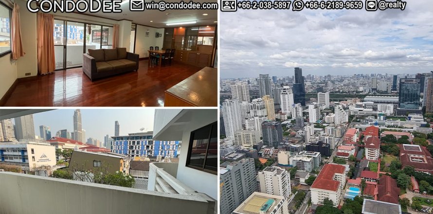 Condo à Watthana, Bangkok, Thaïlande, 2 chambres  № 200935