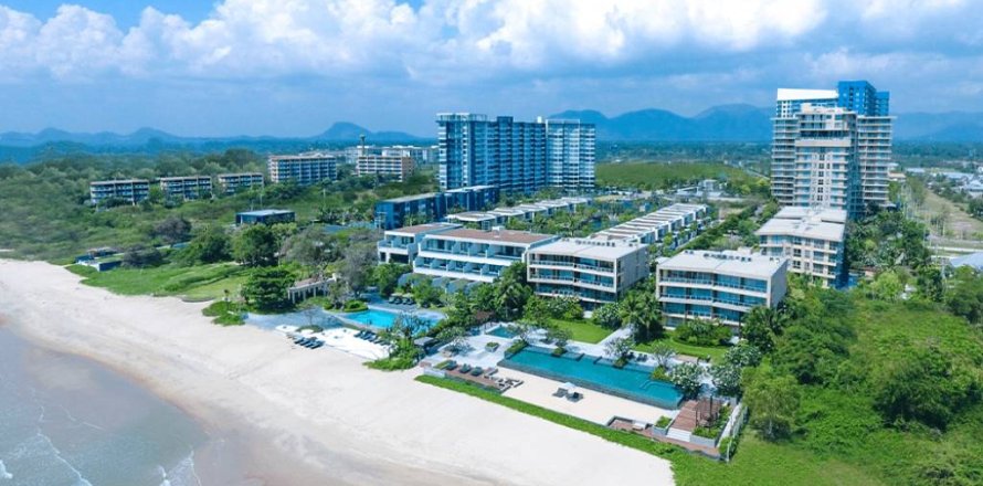Condominio de 2 dormitorios en Cha-am, Tailandia № 146696