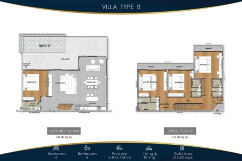 Villa in Wichit, Thailand 4 bedrooms № 166024 - photo 7