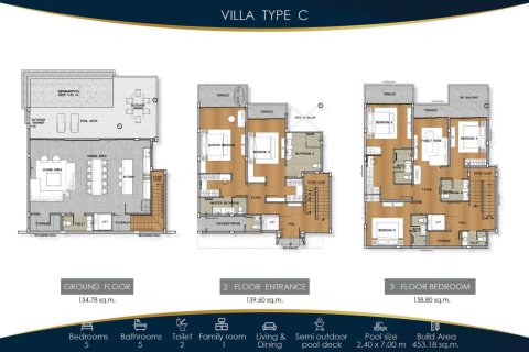 Chalet de 5 dormitorios en Wichit, Tailandia № 166023 - foto 8