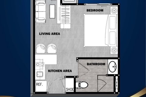 Condominio de 1 dormitorio en Kathu, Tailandia № 166021 - foto 12
