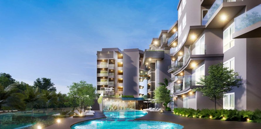 Condominio de 1 dormitorio en Kathu, Tailandia № 166021
