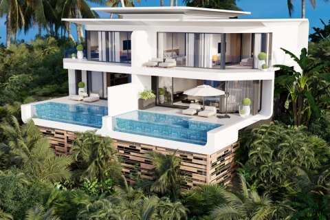 Villa on Chaweng Beach, Ko Samui, Thailand 2 bedrooms № 166027