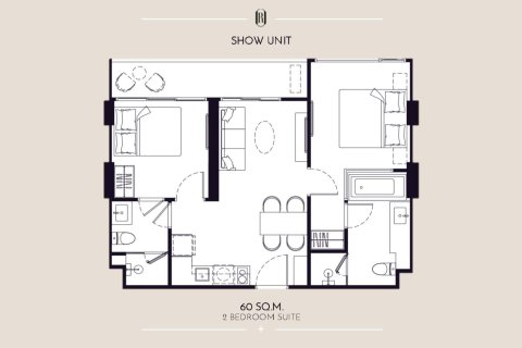 Condo in Bang Tao, Thailand, 2 bedrooms  № 170014 - photo 19
