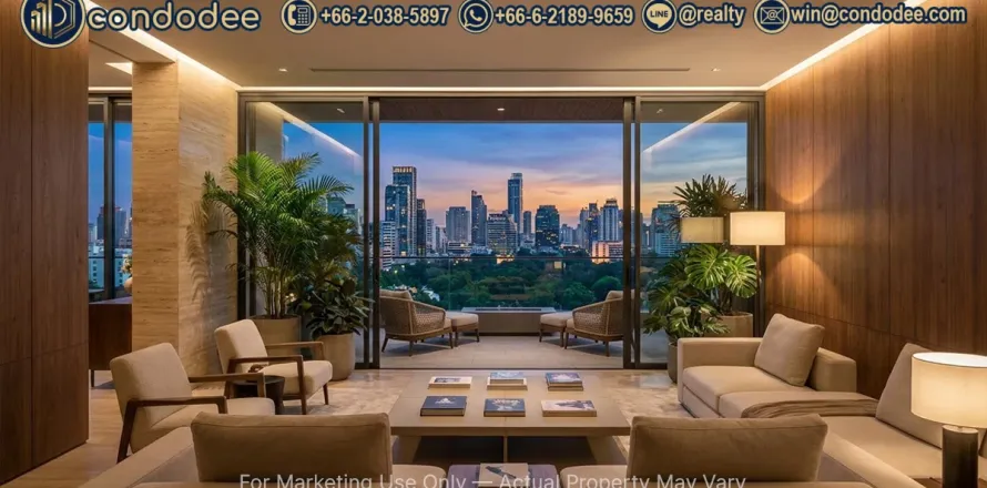 Condominio de 5 dormitorios en Watthana, Bangkok, Tailandia № 220530