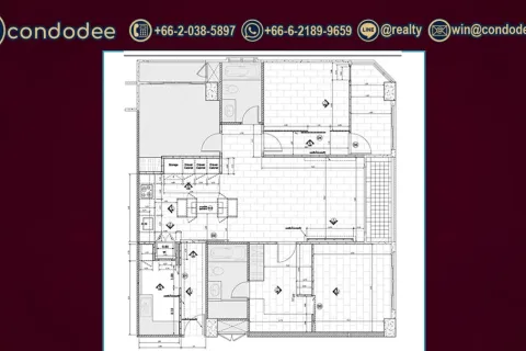 Eigentumswohnung in Watthana, Bangkok, Thailand, 3 Schlafzimmer № 220526 - Foto 17