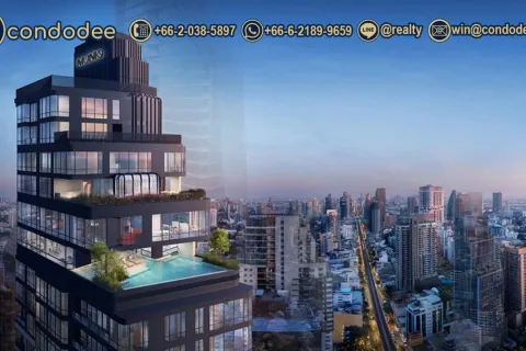 Eigentumswohnung in Watthana, Bangkok, Thailand, 2 Schlafzimmer № 220531 - Foto 6