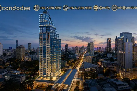 Eigentumswohnung in Watthana, Bangkok, Thailand, 2 Schlafzimmer № 220531 - Foto 3