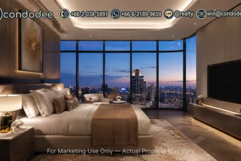Eigentumswohnung in Watthana, Bangkok, Thailand, 2 Schlafzimmer № 220531 - Foto 2