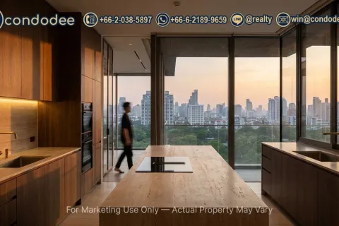 Condo in Watthana, Bangkok, Thailand, 3 bedrooms  № 220529 - photo 5