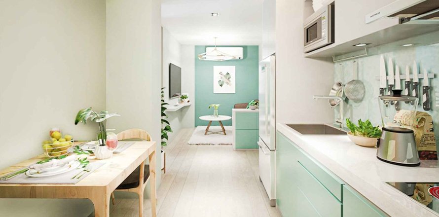 Condominio de 1 dormitorio en Phuket, Tailandia en The Momentum - Serene Condominium № 167094