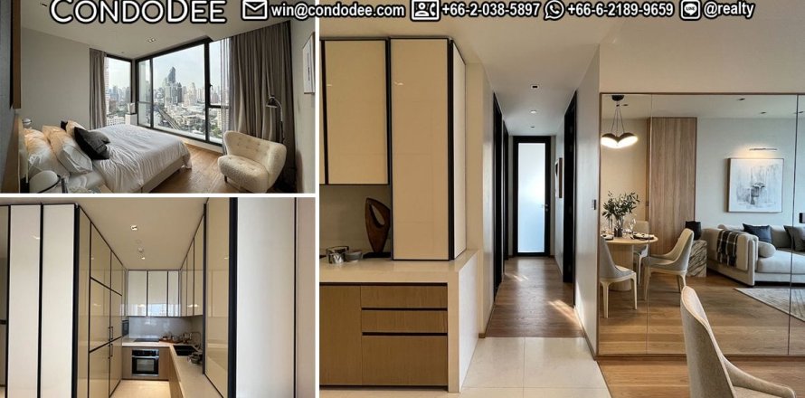 Condominio de 2 dormitorios en Watthana, Bangkok, Tailandia № 200810