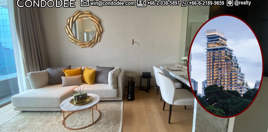 Condo in Sathon, Bangkok, Thailand, 1 bedroom № 200812
