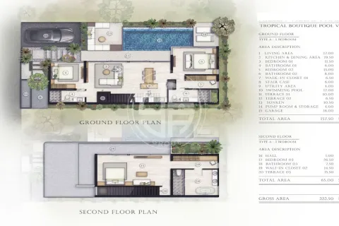 Chalet de 3 dormitorios en Naithon Beach, Tailandia № 190810 - foto 12