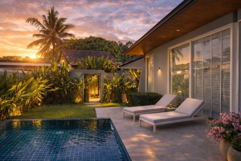 Chalet de 3 dormitorios en Mai Khao, Tailandia № 71634 - foto 15