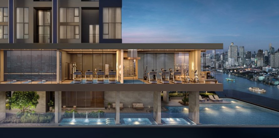 Condominio de 1 dormitorio en Bangkok, Tailandia № 222666