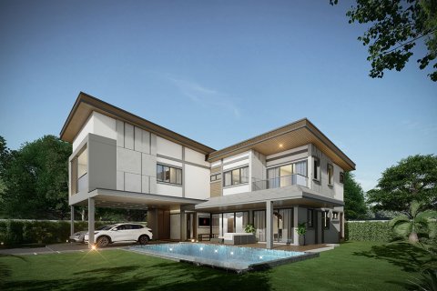 Chalet de 5 dormitorios en Jomtien Beach, Pattaya, Tailandia № 222663