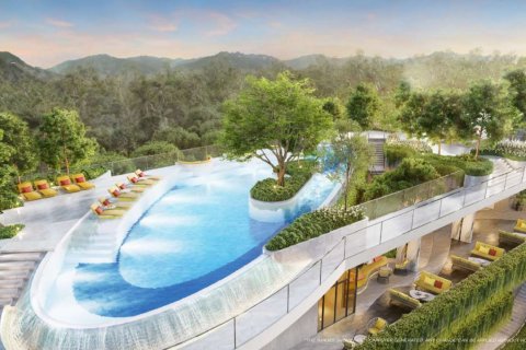 Wohnung in The Modeva, Phuket, Thailand 1 Schlafzimmer № 115727
