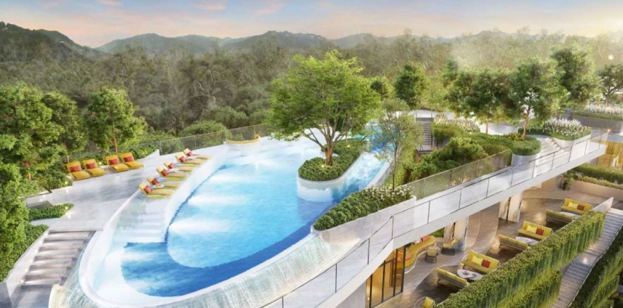 Wohnung in  The Modeva, Phuket, Thailand 1 Schlafzimmer № 115727