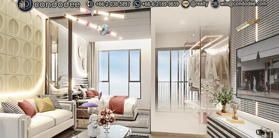 Condominio de 2 dormitorios en Phra Khanong, Bangkok, Tailandia № 201320