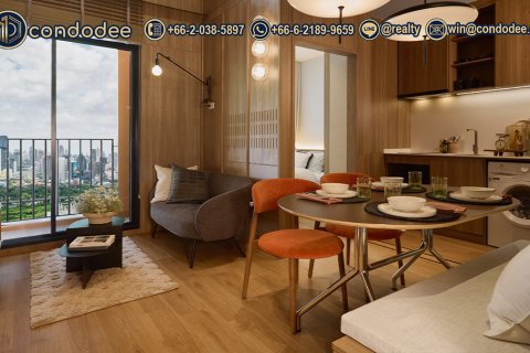Condominio de 1 dormitorio en Watthana, Bangkok, Tailandia № 201316 - foto 4