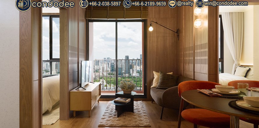 Condominio de 1 dormitorio en Watthana, Bangkok, Tailandia № 201316