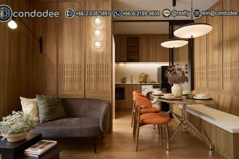 Condominio de 1 dormitorio en Watthana, Bangkok, Tailandia № 201316 - foto 5