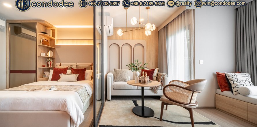 Eigentumswohnung in Phra Khanong, Bangkok, Thailand, 1 Schlafzimmer  № 201317