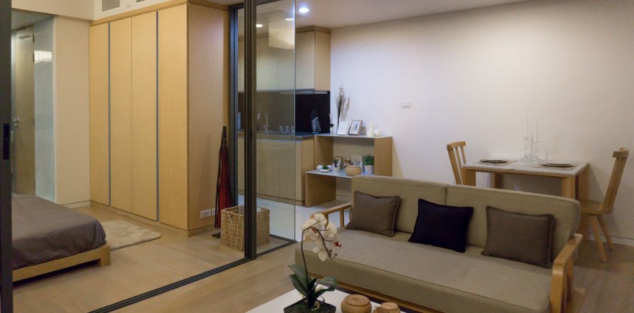 Condominio de 1 dormitorio en Bangkok, Tailandia № 143909