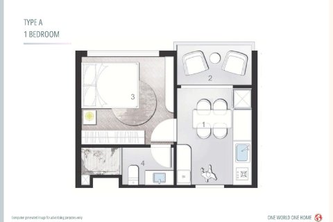 Condominio de 1 dormitorio en Bang Tao, Tailandia № 203559 - foto 17