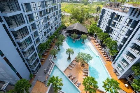 Condominio de 1 dormitorio en Kamala, Tailandia № 202216 - foto 18