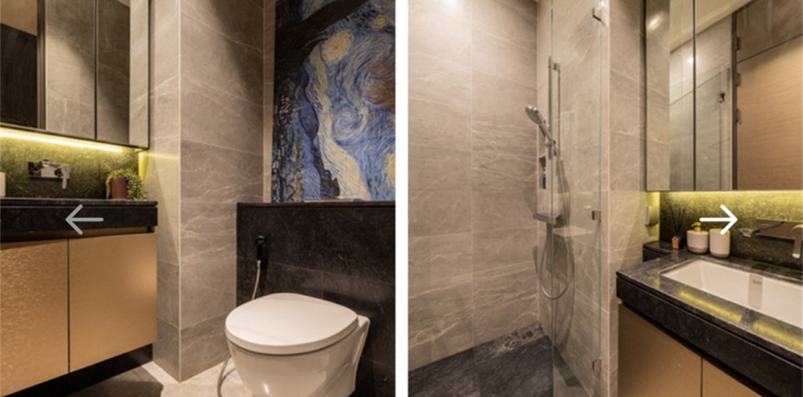 Condominio de 2 dormitorios en Bangkok, Tailandia № 184401