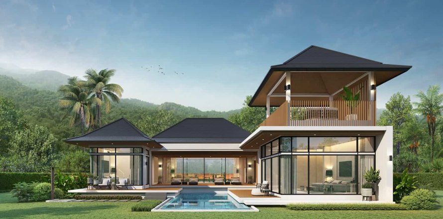 Chalet de 3 dormitorios en Hua Hin, Tailandia № 166373