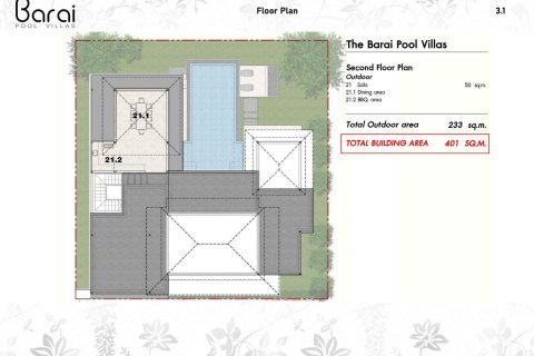 Chalet de 3 dormitorios en Hua Hin, Tailandia № 166373 - foto 20