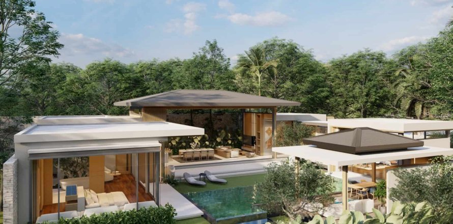 Chalet de 3 dormitorios en Phuket, Tailandia № 166377
