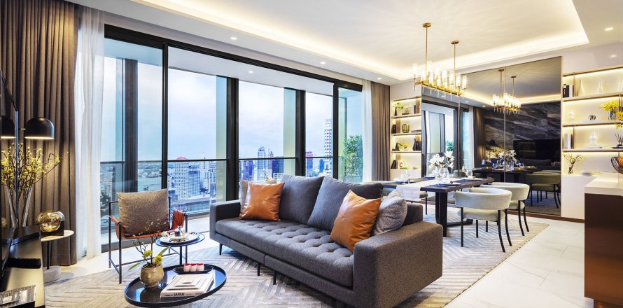 Estudio en el condominio en Khlong Toei, Bangkok, Tailandia № 156247
