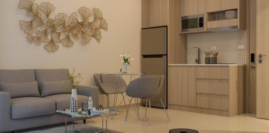 Condominio de 1 dormitorio en Chon Buri, Tailandia en Harmonia City Garden  № 171318