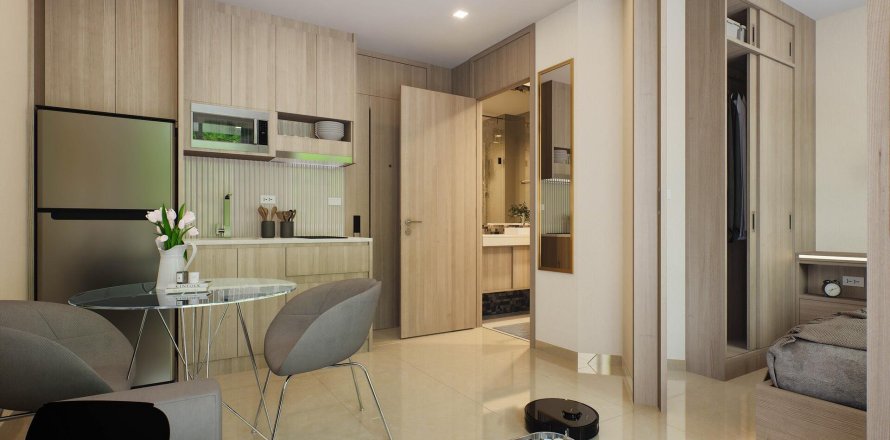Condominio de 1 dormitorio en Chon Buri, Tailandia en Harmonia City Garden № 171317