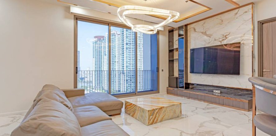 Condominio de 3 dormitorios en Bang Kho Laem, Bangkok, Tailandia № 173005