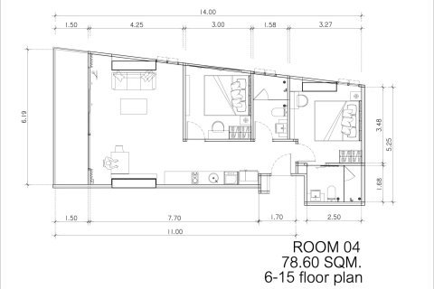 Condo in Bang Lamung, Thailand, 1 bedroom № 222499 - photo 8