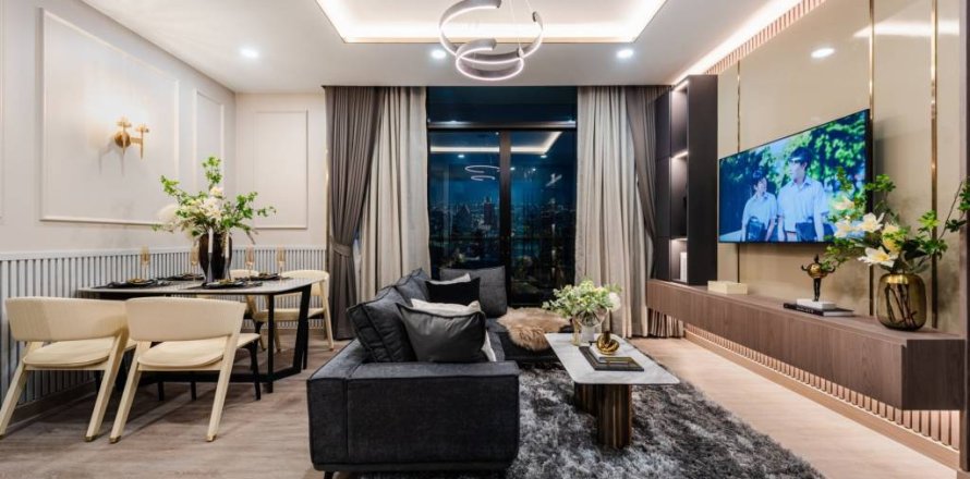 Condominio de 2 dormitorios en Dusit, Bangkok, Tailandia № 161113