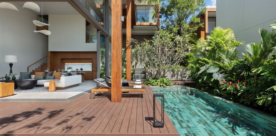 Chalet de 3 dormitorios en Layan Beach, Tailandia № 70932