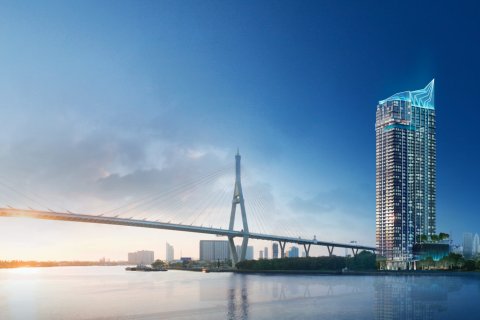 Off-plan Sapphire Luxurious Condominium Rama 3 ในยานนาวา, กรุงเทพฯ, ประเทศไทย № 69508 - รูปถ่าย 3