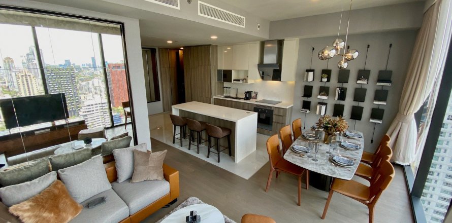 Condominio de 3 dormitorios en Khlong Toei, Bangkok, Tailandia № 133726