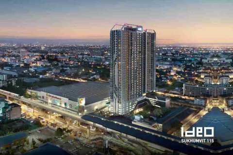 Studio dans le Condo à Bangkok, Thaïlande  № 208629