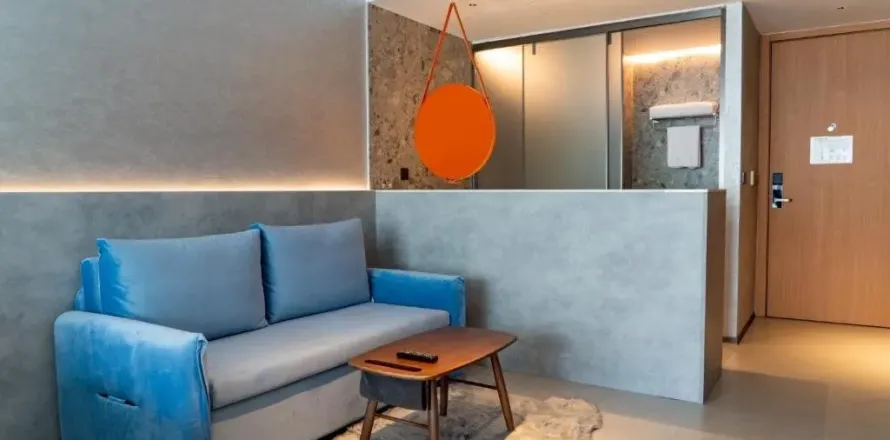 Estudio en el condominio en Bang Tao, Tailandia № 134326