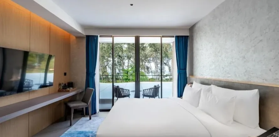 Estudio en el condominio en Bang Tao, Tailandia № 134323