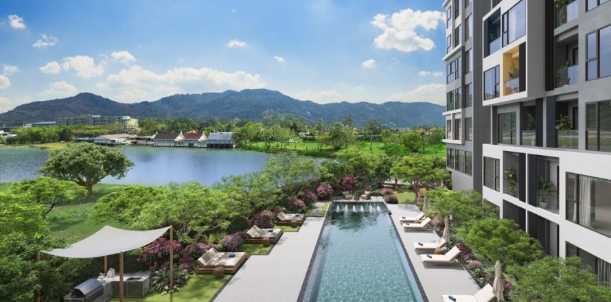 คอนโดมิเนียมในบางเทา, ประเทศไทย, 2 ห้องนอน № 134329
