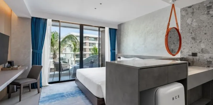 Estudio en el condominio en Bang Tao, Tailandia № 134325