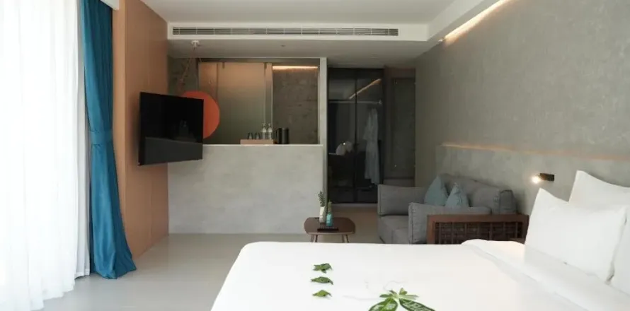 Estudio en el condominio en Bang Tao, Tailandia № 134324